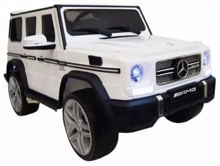 Детский электромобиль Мercedes-Benz AMG G65 белый